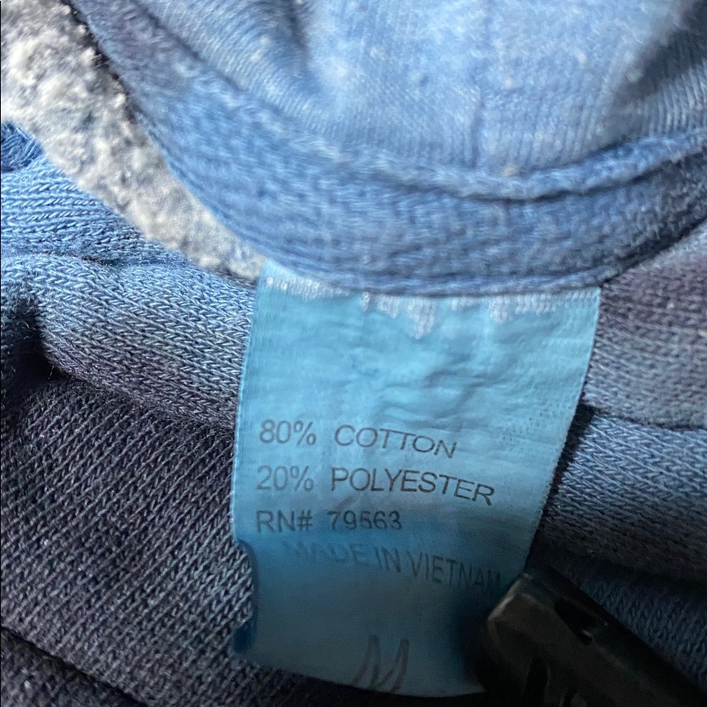 Blue Tie-Dye Hoodie - Picture 6 of 7